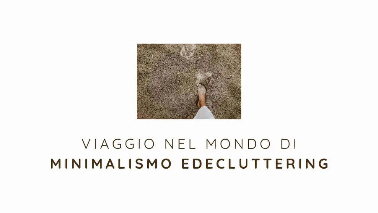 minimalismo e decluttering